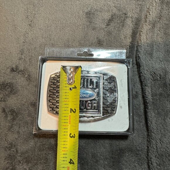 Ford Belt Buckle Built Tough Spec Cast Authentic Officially Licensed Collectible - Picture 13 of 13